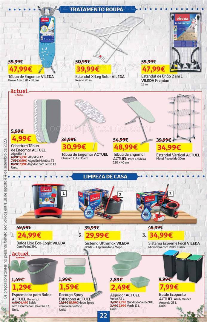 Antevisão Folheto AUCHAN Promoções de 18 agosto a 4 setembro