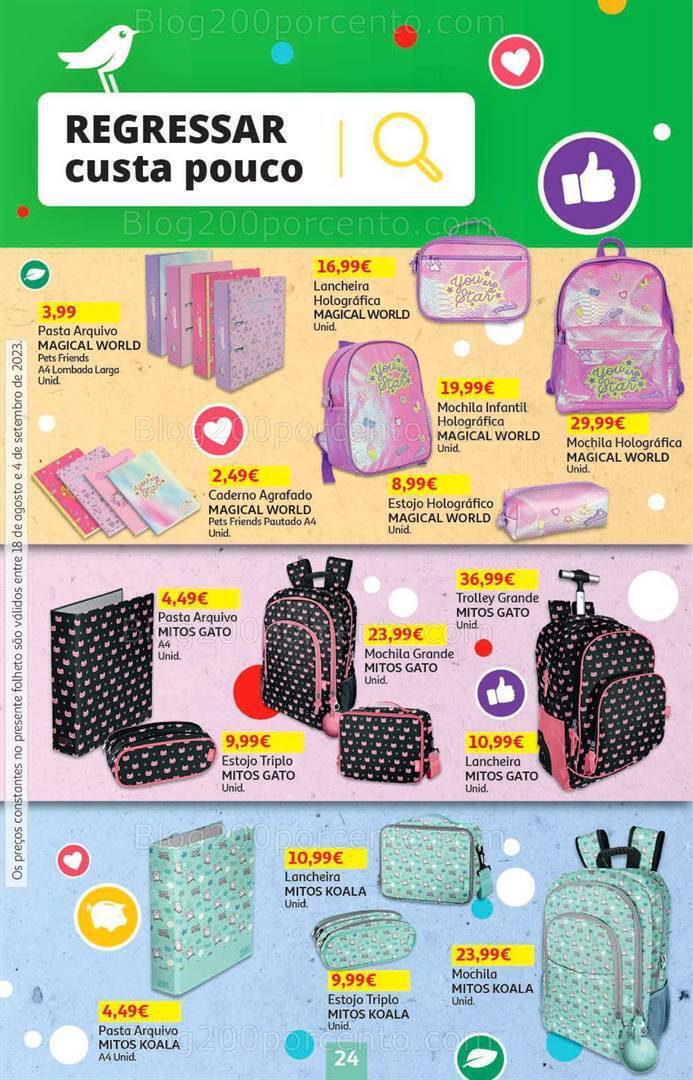 Antevisão Folheto AUCHAN Promoções de 18 agosto a 4 setembro