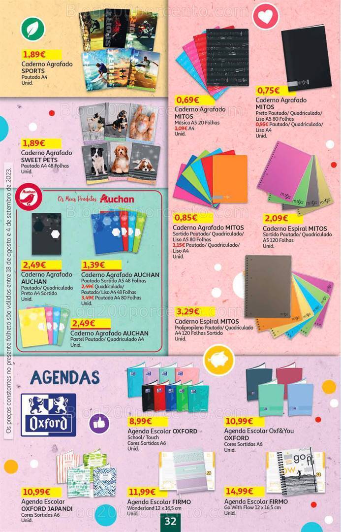 Antevisão Folheto AUCHAN Promoções de 18 agosto a 4 setembro