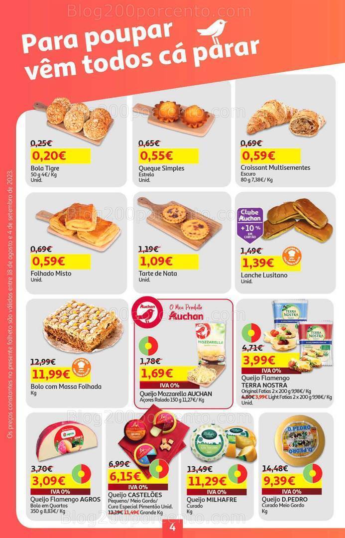 Antevisão Folheto AUCHAN Promoções de 18 agosto a 4 setembro