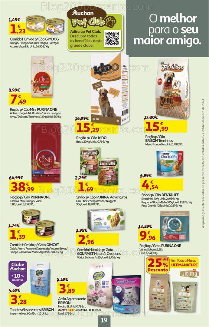 Antevisão Folheto AUCHAN Promoções de 7 a 20 setembro