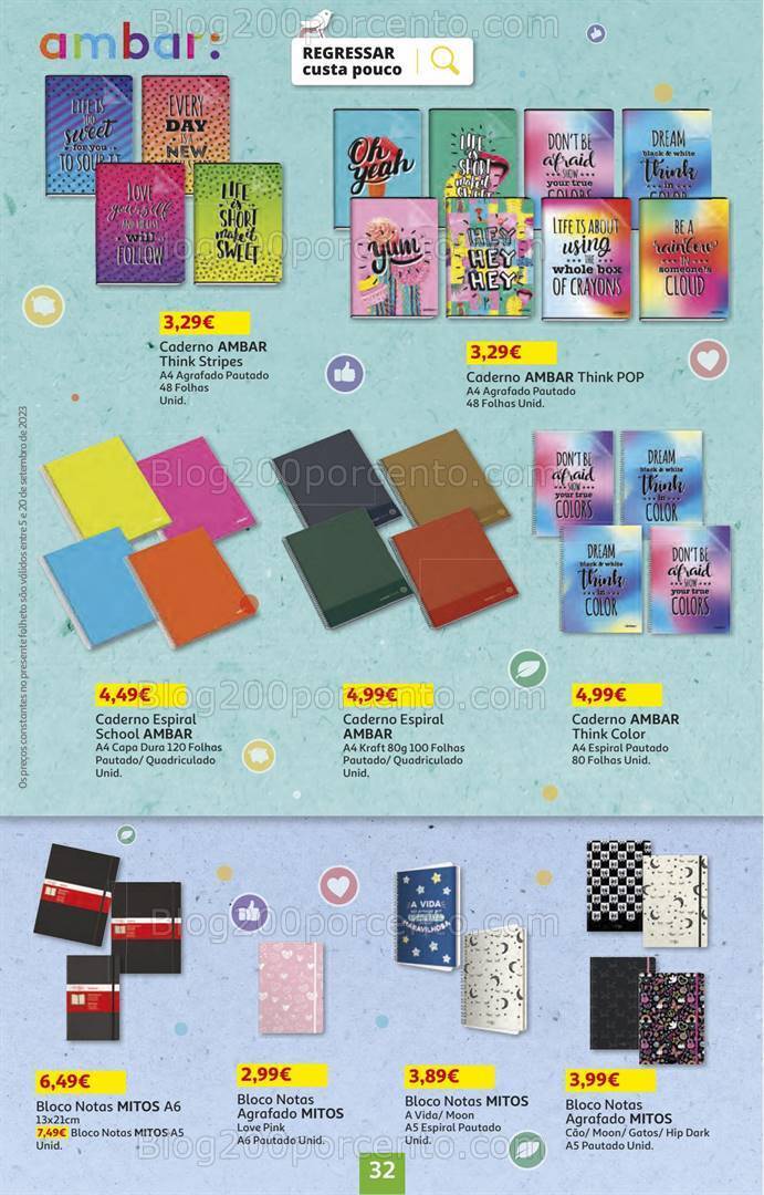 Antevisão Folheto AUCHAN Bazar Promoções de 5 a 20 setembro