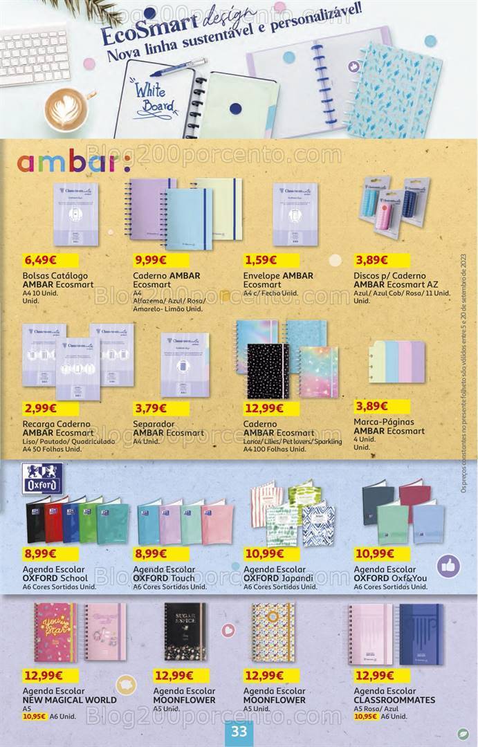 Antevisão Folheto AUCHAN Bazar Promoções de 5 a 20 setembro