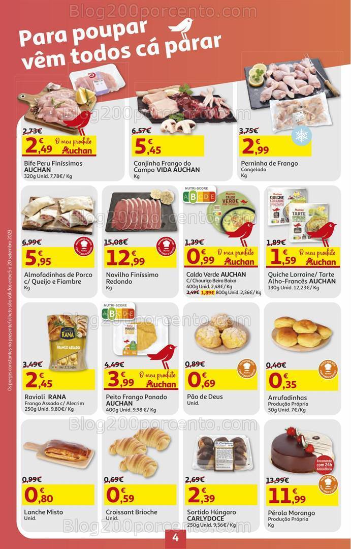 Antevisão Folheto AUCHAN Promoções de 7 a 20 setembro