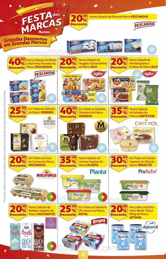 Antevisão Folheto AUCHAN Promoções de 7 a 20 setembro