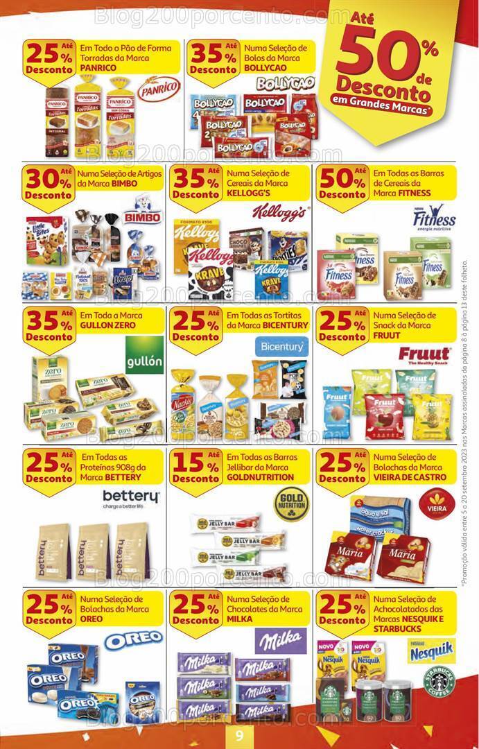 Antevisão Folheto AUCHAN Promoções de 7 a 20 setembro