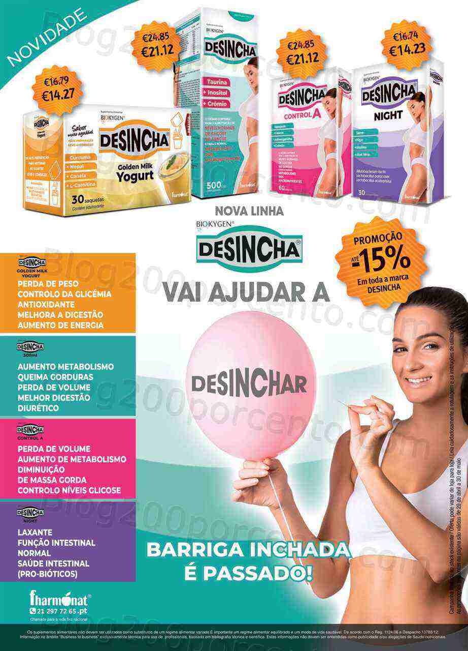 Antevisão Folheto AUCHAN Saúde e Bem-Estar Promoções de 29 abril a 30 maio