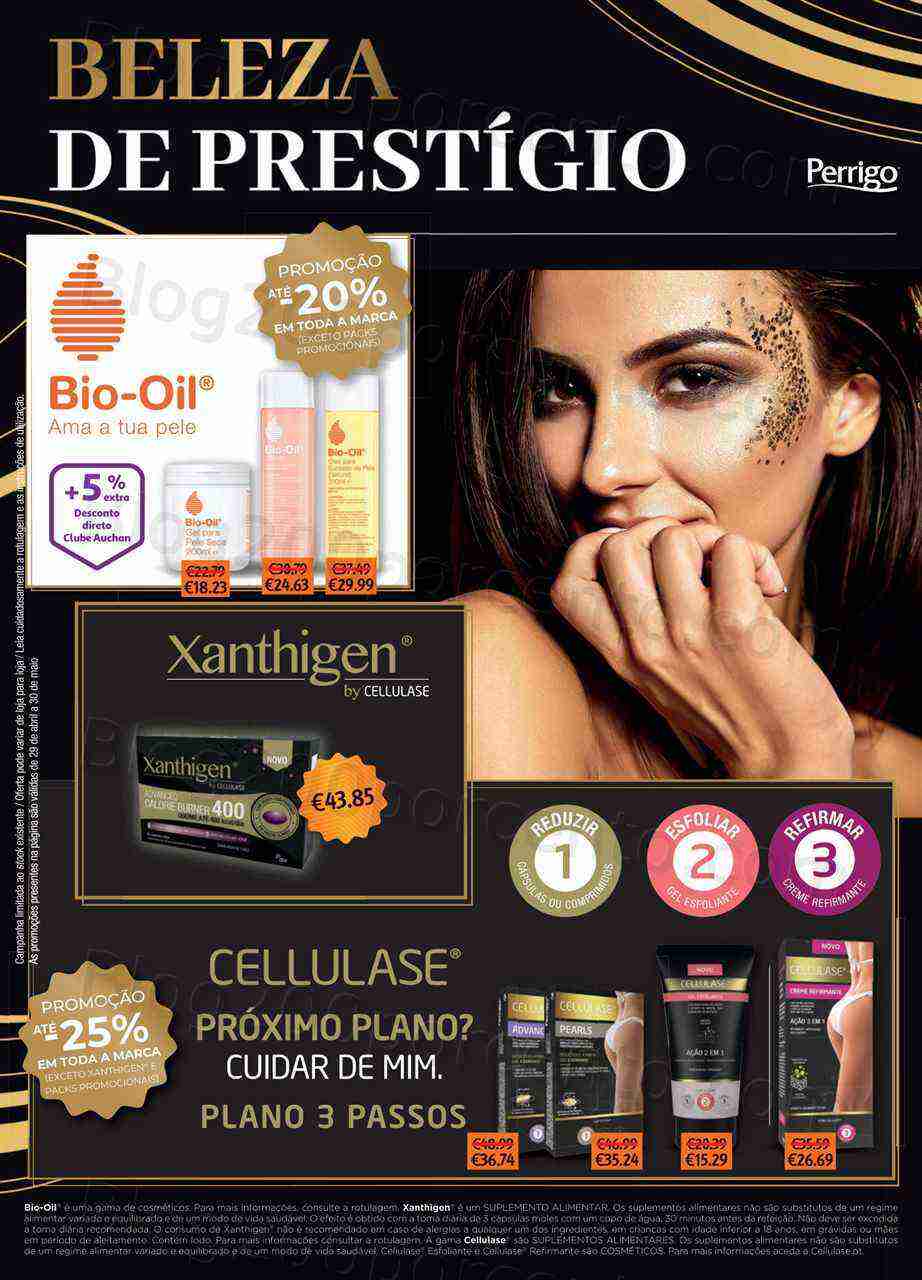 Antevisão Folheto AUCHAN Saúde e Bem-Estar Promoções de 29 abril a 30 maio