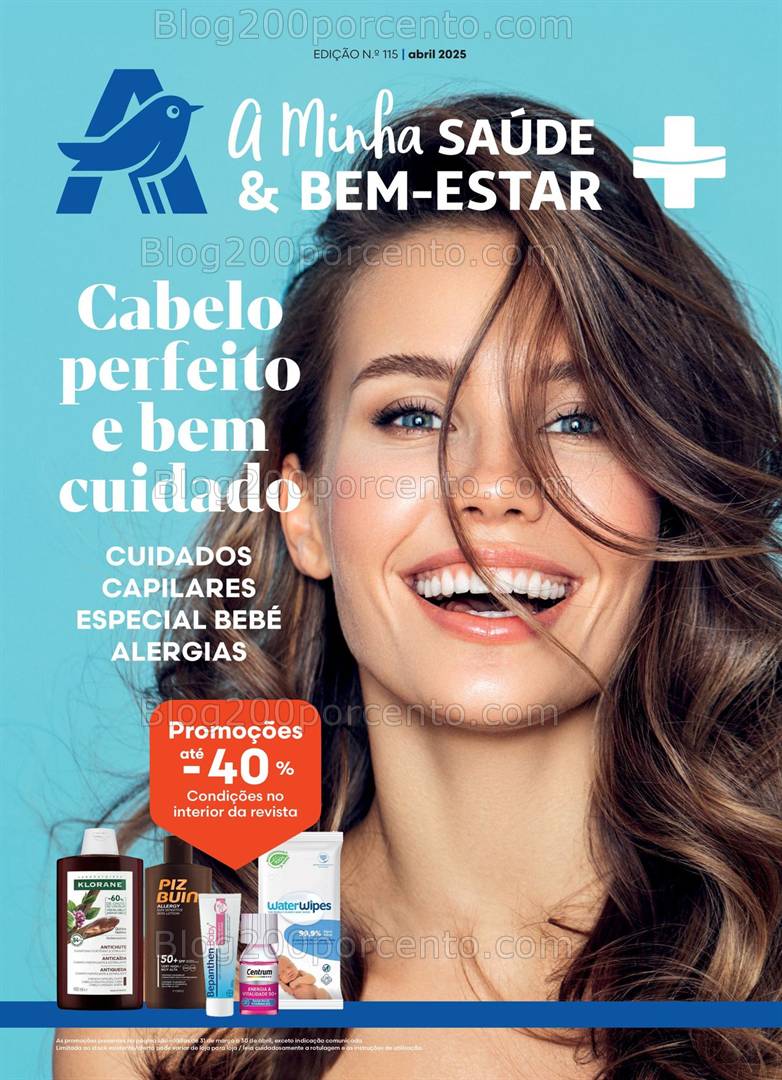 Antevisão Folheto AUCHAN Saúde e Bem Estar Promoções de 31 março a 31 abril