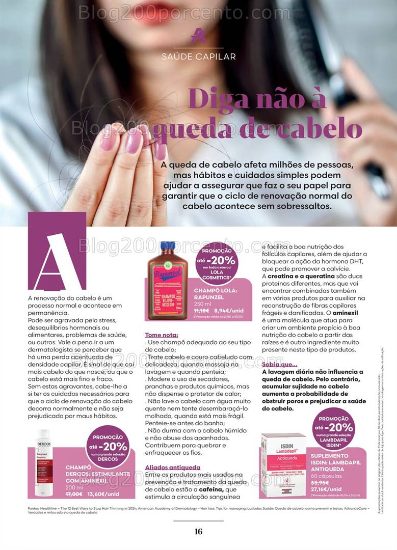 Antevisão Folheto AUCHAN Saúde e Bem Estar Promoções de 31 março a 31 abril