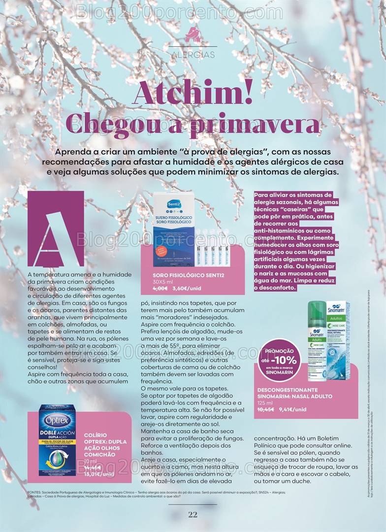 Antevisão Folheto AUCHAN Saúde e Bem Estar Promoções de 31 março a 31 abril