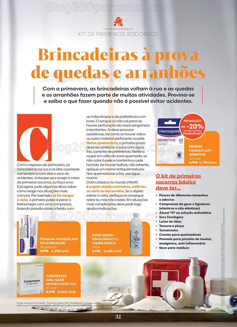 Antevisão Folheto AUCHAN Saúde e Bem Estar Promoções de 31 março a 31 abril