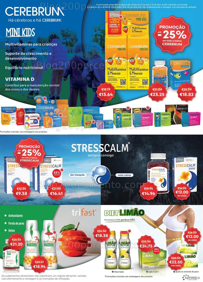 Antevisão Folheto AUCHAN Saúde e Bem Estar Promoções de 31 março a 31 abril