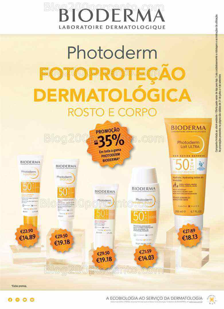 Antevisão Folheto AUCHAN Saúde e Bem-Estar Promoções de 3 agosto a 3 setembro