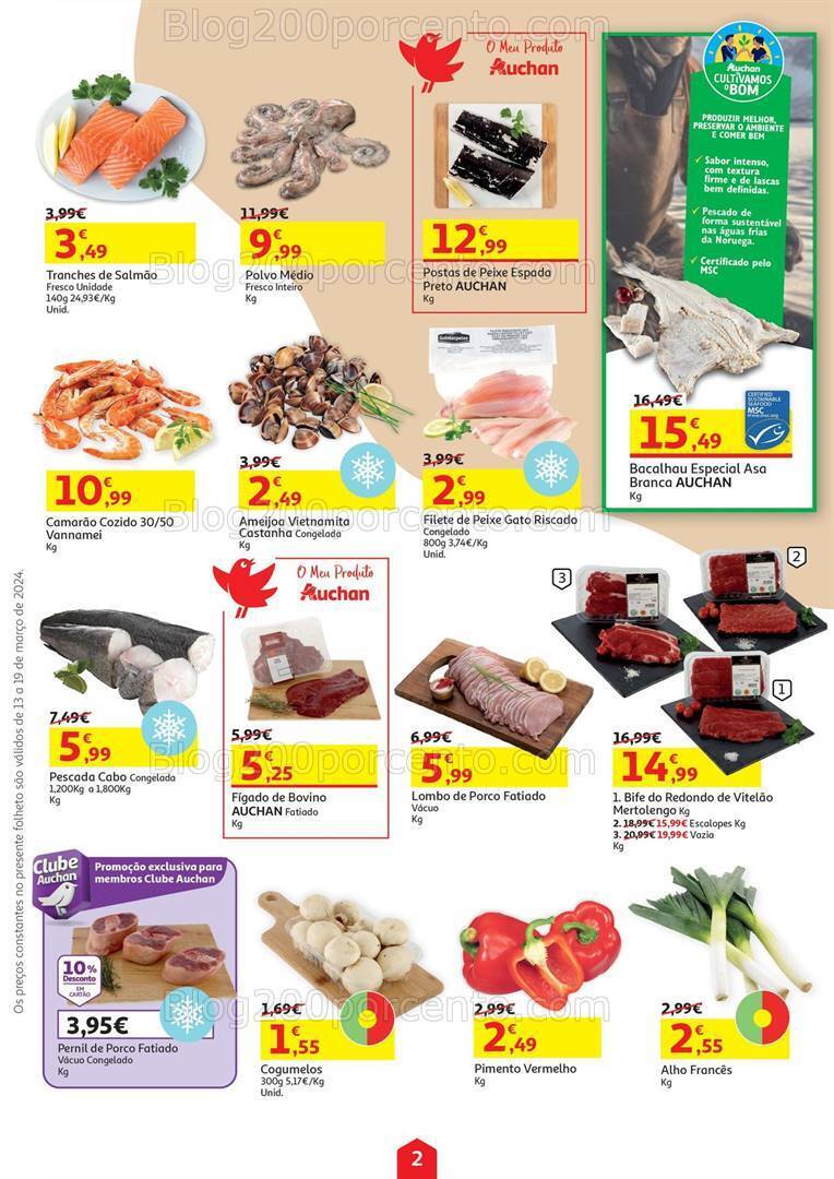 Antevisão Folheto AUCHAN Promoções de 13 a 19 março