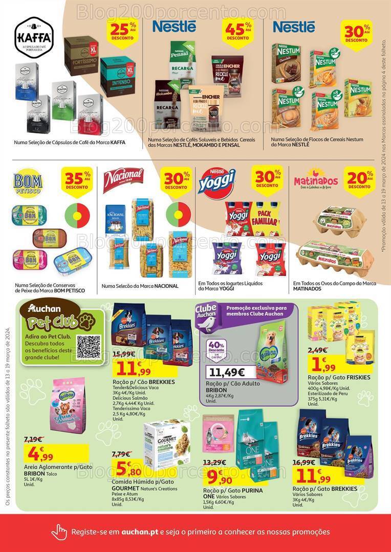 Antevisão Folheto AUCHAN Promoções de 13 a 19 março