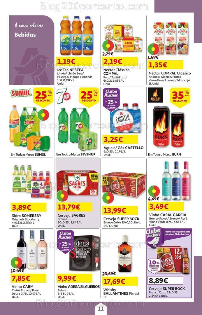 Antevisão Folheto AUCHAN Promoções de 1 a 17 abril