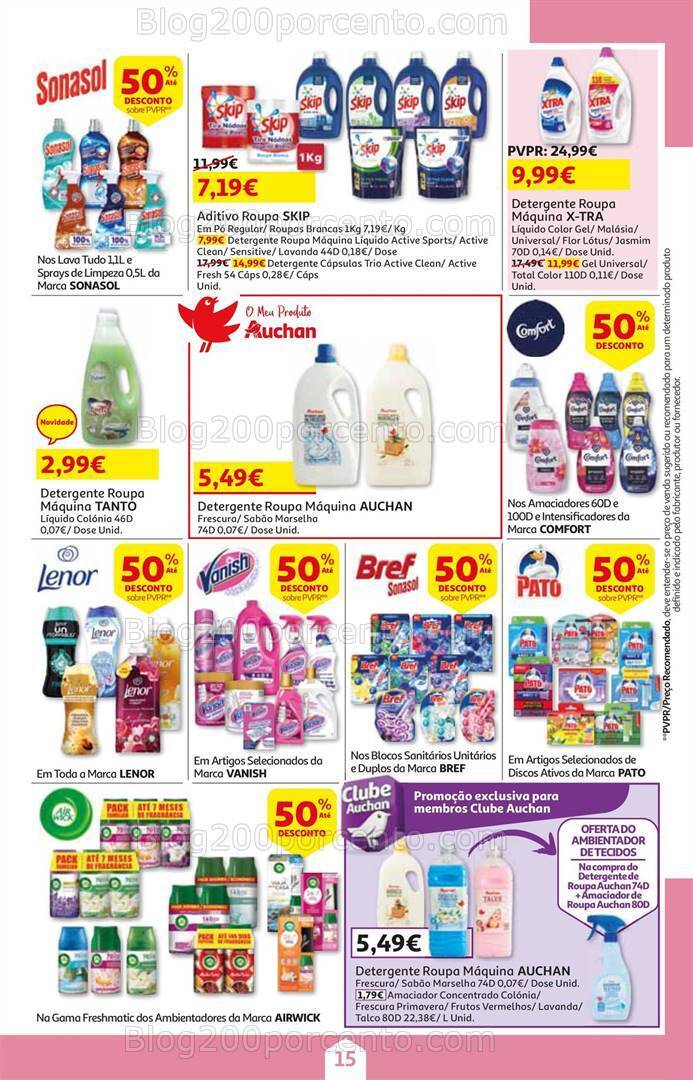 Antevisão Folheto AUCHAN Promoções de 1 a 17 abril