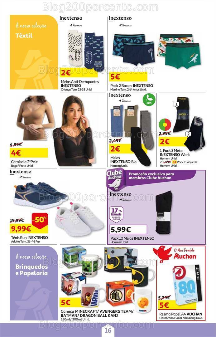 Antevisão Folheto AUCHAN Promoções de 1 a 17 abril