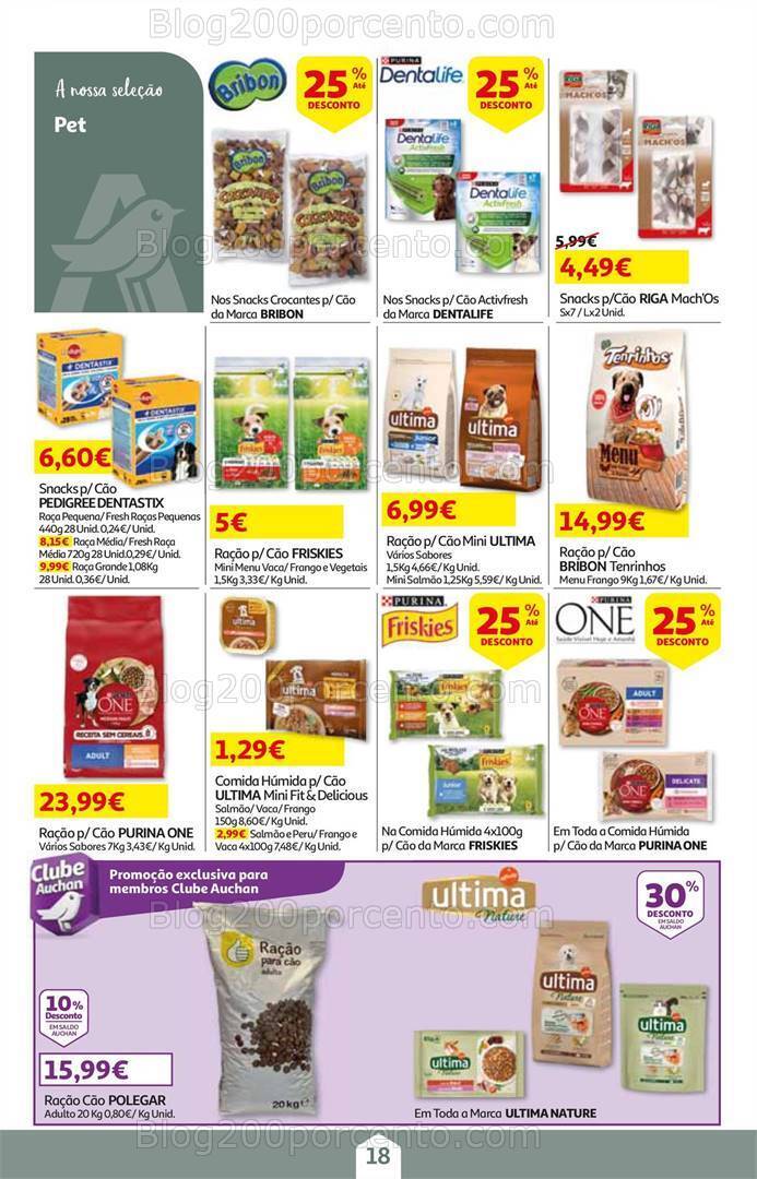 Antevisão Folheto AUCHAN Promoções de 1 a 17 abril