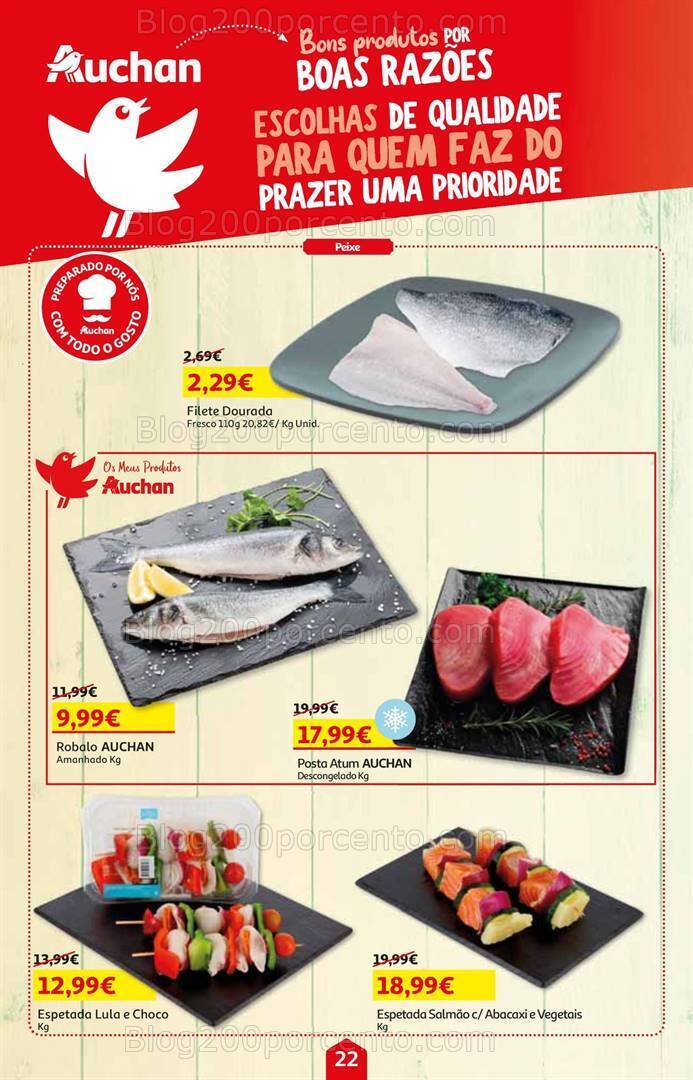 Antevisão Folheto AUCHAN Promoções de 1 a 17 abril