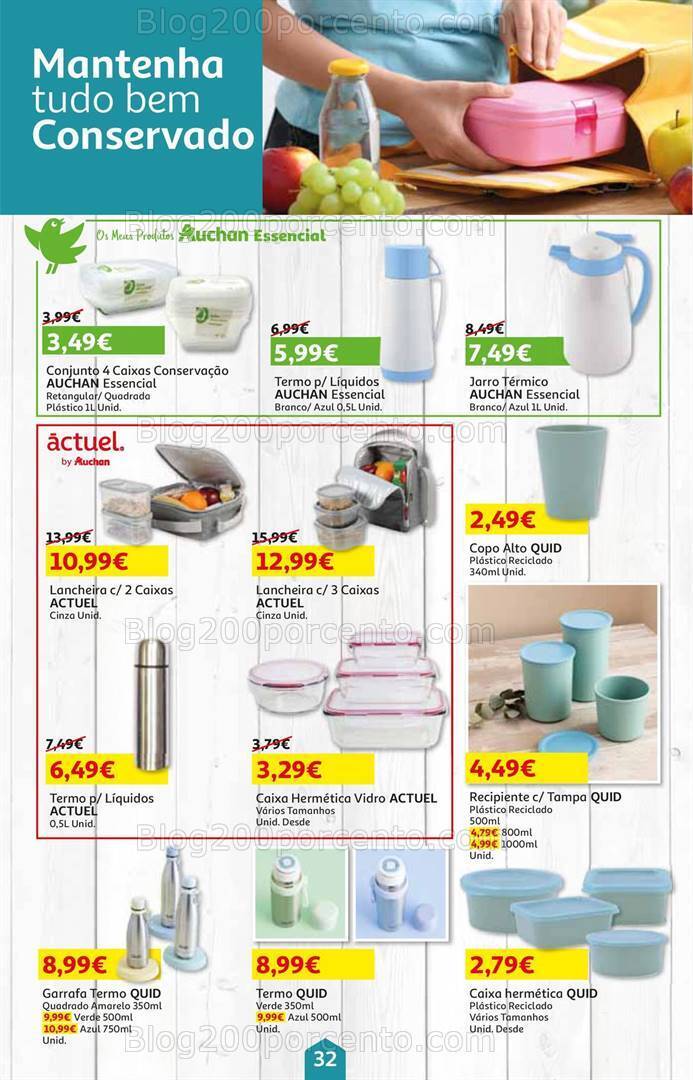 Antevisão Folheto AUCHAN Promoções de 1 a 17 abril