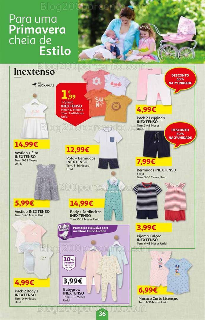 Antevisão Folheto AUCHAN Promoções de 1 a 17 abril