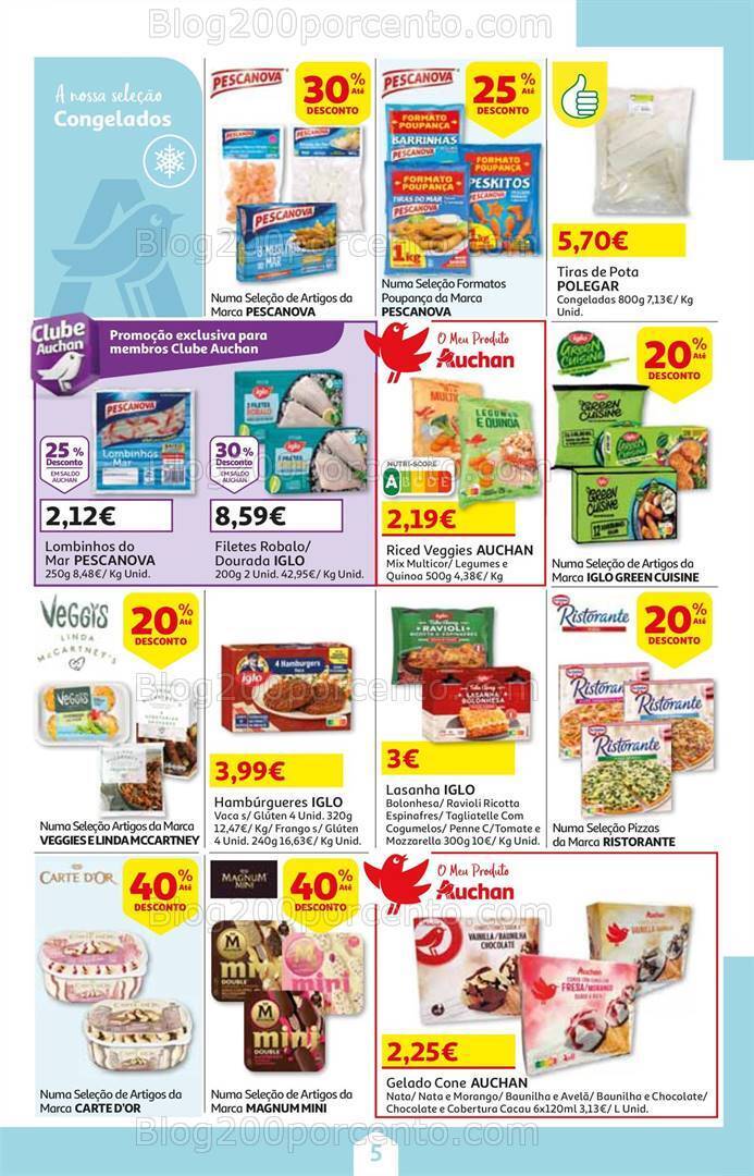 Antevisão Folheto AUCHAN Promoções de 1 a 17 abril