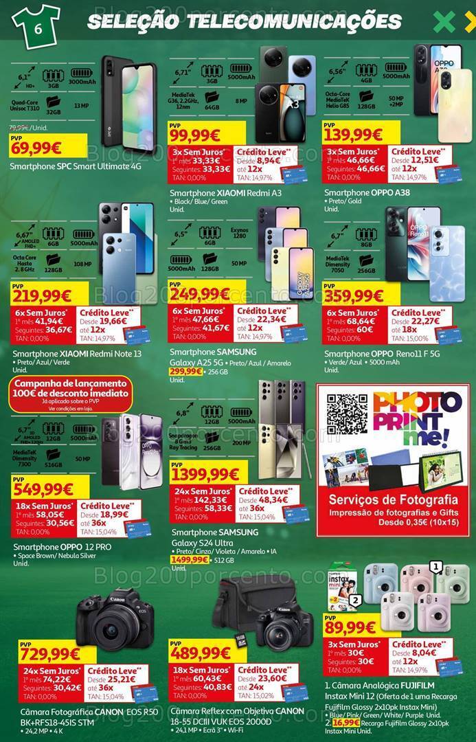 Antevisão Folheto AUCHAN Tecnologia Promoções de 19 junho a 8 julho