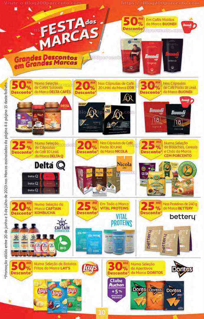 Antevisão Folheto AUCHAN Promoções de 20 junho a 3 junho