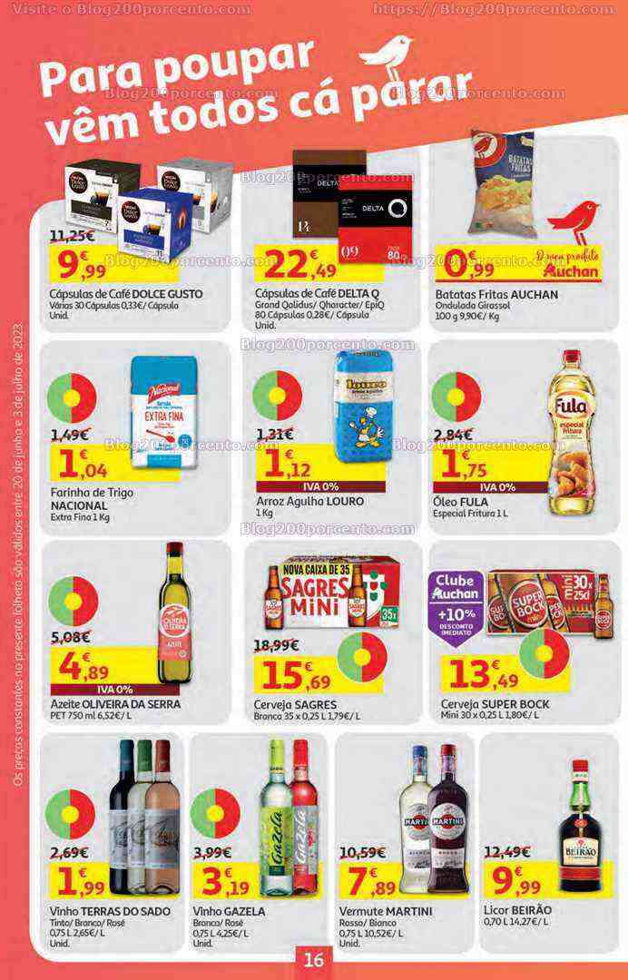 Antevisão Folheto AUCHAN Promoções de 20 junho a 3 junho