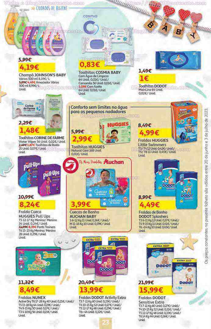 Antevisão Folheto AUCHAN Promoções de 20 junho a 3 junho