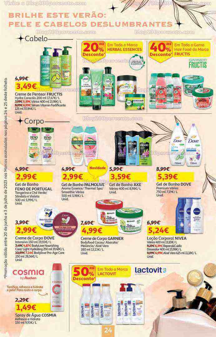 Antevisão Folheto AUCHAN Promoções de 20 junho a 3 junho