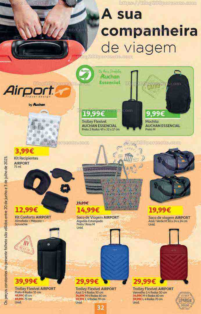 Antevisão Folheto AUCHAN Promoções de 20 junho a 3 junho