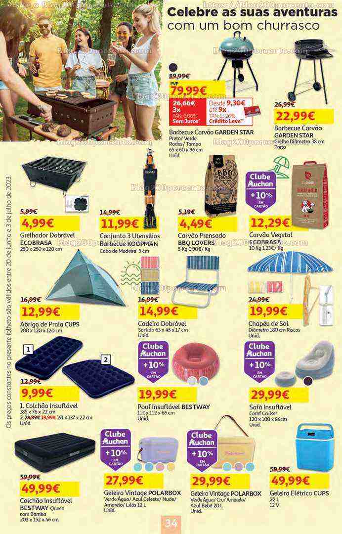 Antevisão Folheto AUCHAN Promoções de 20 junho a 3 junho