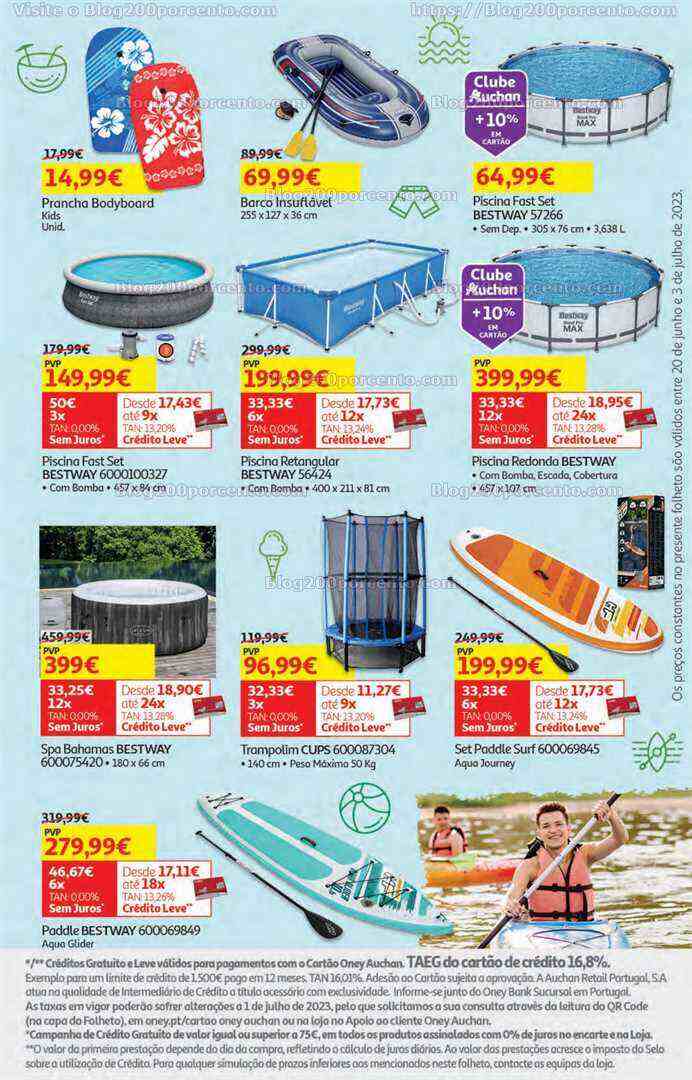 Antevisão Folheto AUCHAN Promoções de 20 junho a 3 junho