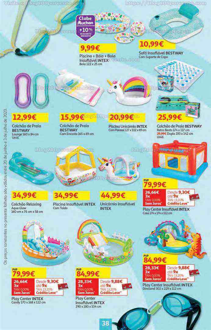 Antevisão Folheto AUCHAN Promoções de 20 junho a 3 junho