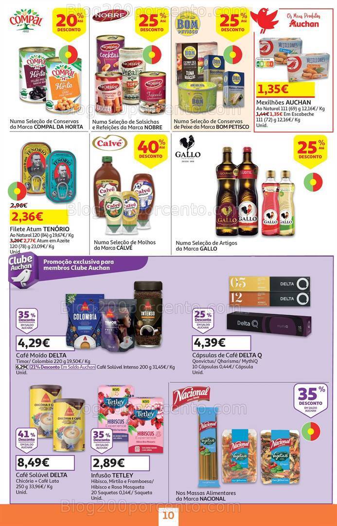 Antevisão Folheto AUCHAN Promoções de 19 junho a 8 julho
