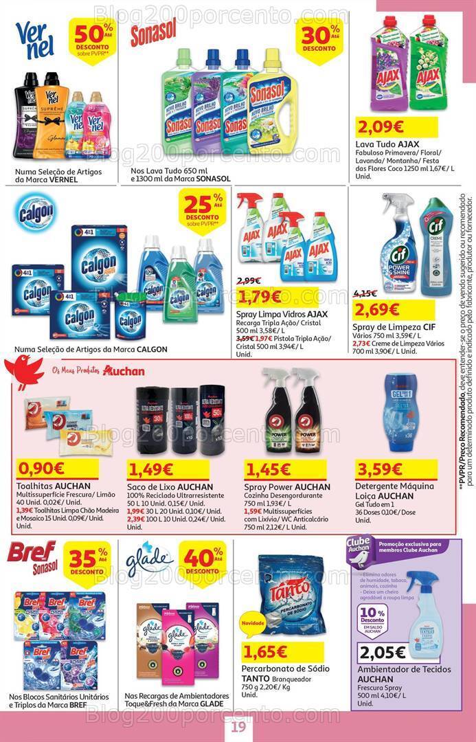 Antevisão Folheto AUCHAN Promoções de 19 junho a 8 julho