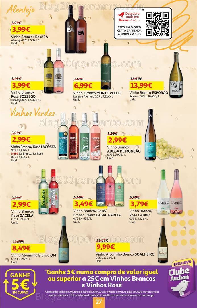 Antevisão Folheto AUCHAN Promoções de 19 junho a 8 julho