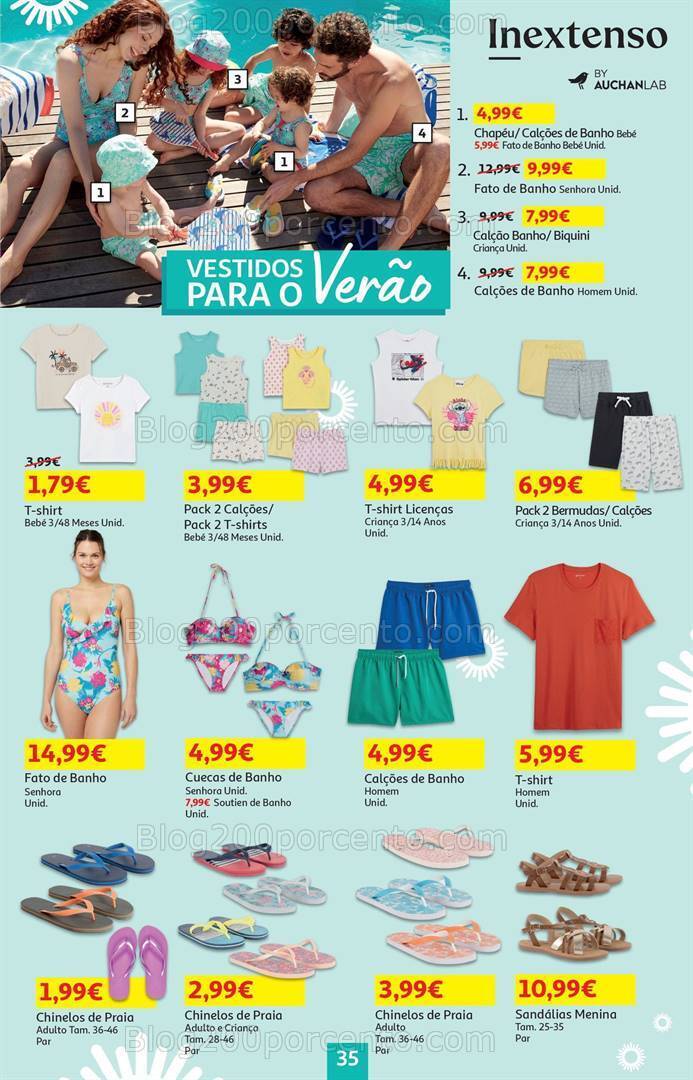 Antevisão Folheto AUCHAN Bazar Promoções de 19 junho a 8 julho