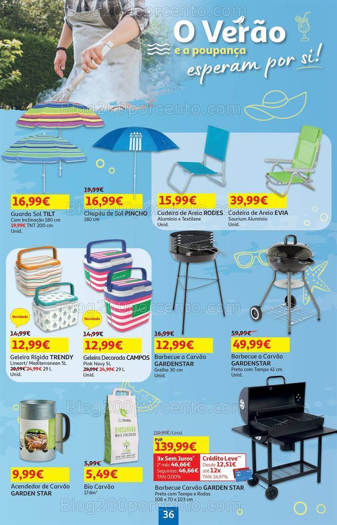 Antevisão Folheto AUCHAN Bazar Promoções de 19 junho a 8 julho