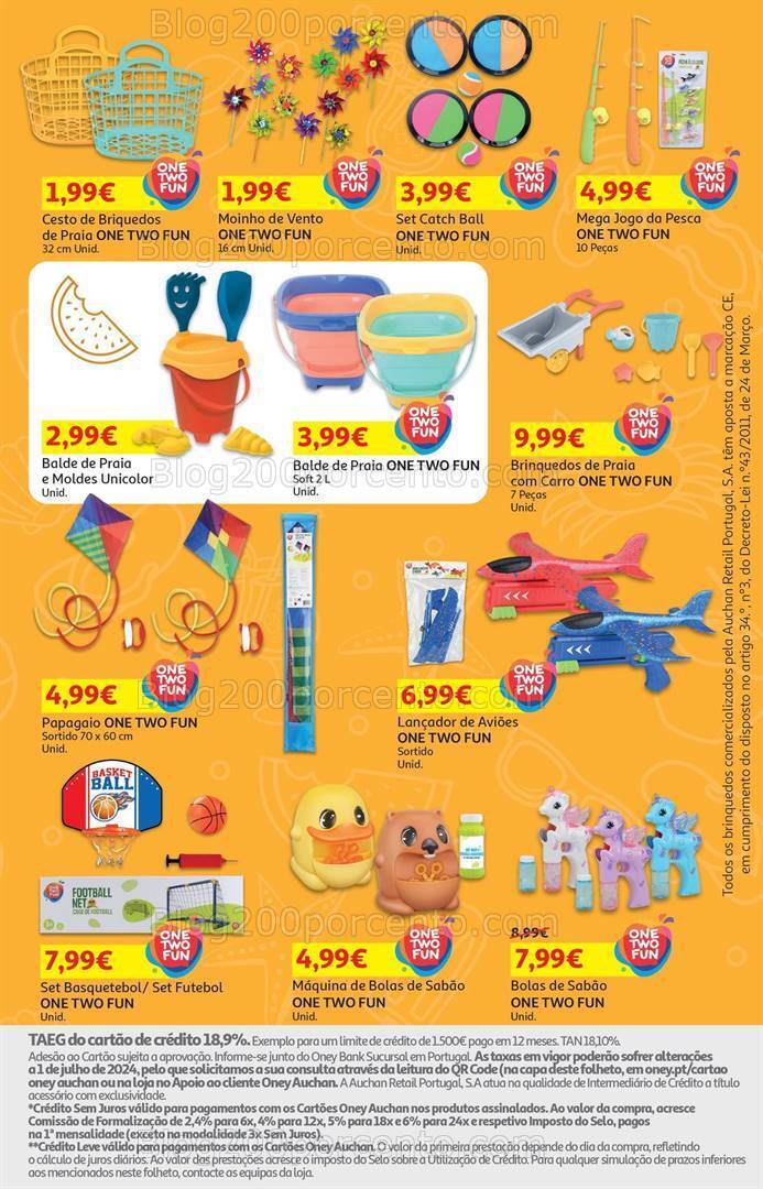 Antevisão Folheto AUCHAN Bazar Promoções de 19 junho a 8 julho