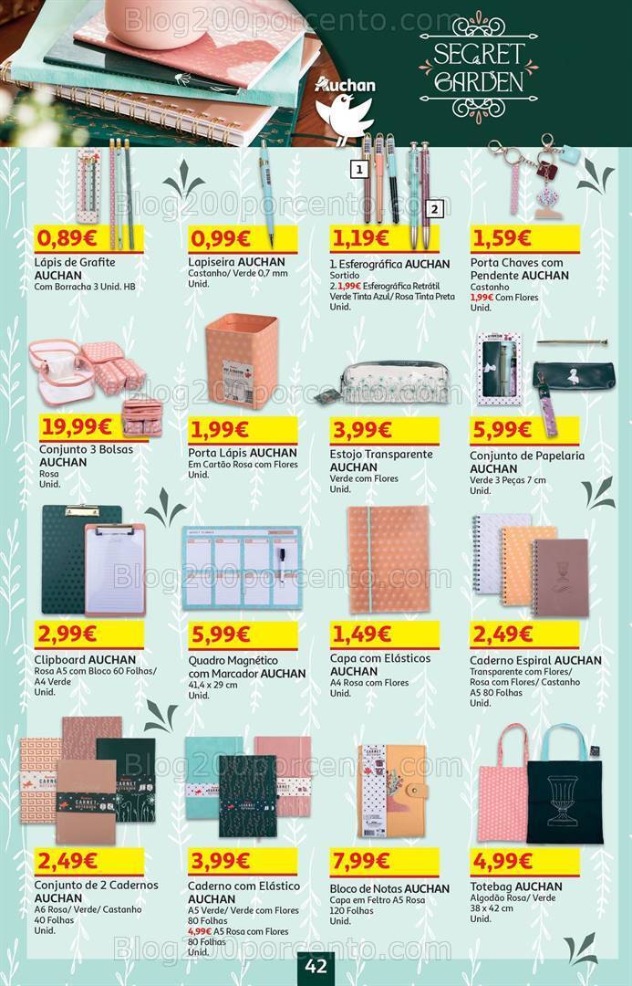 Antevisão Folheto AUCHAN Bazar Promoções de 19 junho a 8 julho