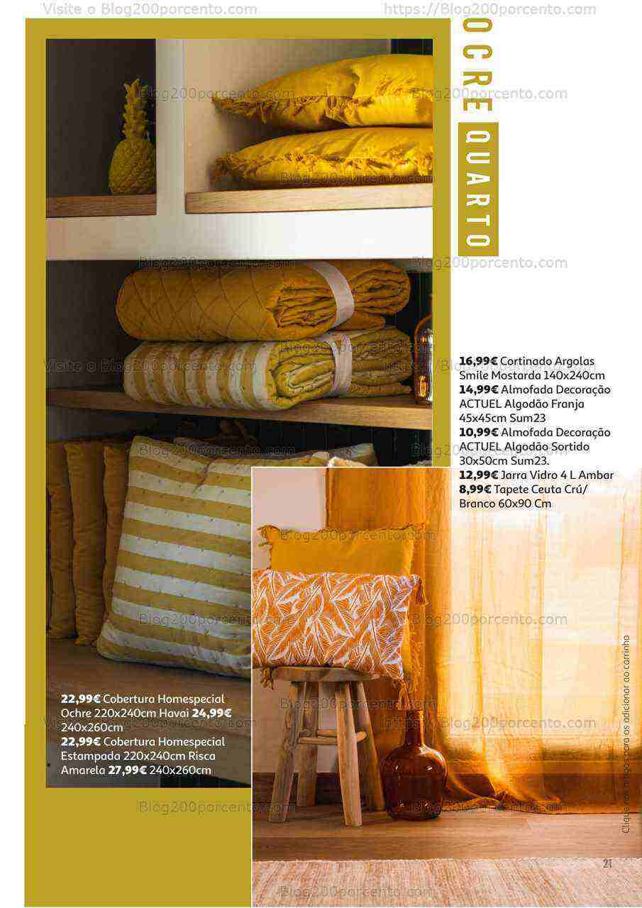 Antevisão Folheto AUCHAN Decoração de Verão Promoções até 31 agosto