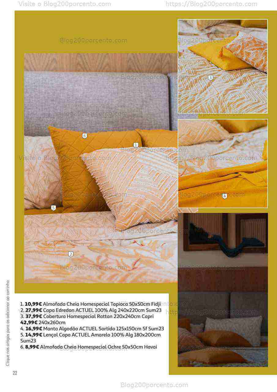 Antevisão Folheto AUCHAN Decoração de Verão Promoções até 31 agosto