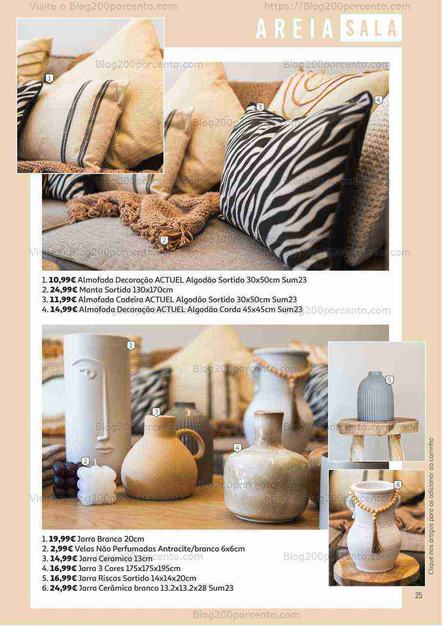 Antevisão Folheto AUCHAN Decoração de Verão Promoções até 31 agosto