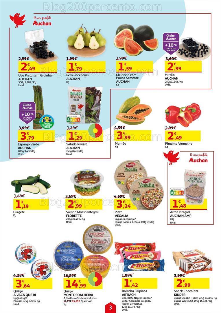 Antevisão Folheto AUCHAN Promoções de 10 a 16 abril