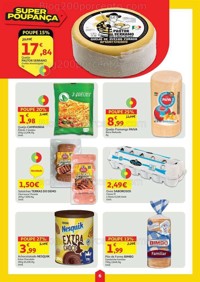 Antevisão Folheto AUCHAN Promoções de 10 a 16 julho
