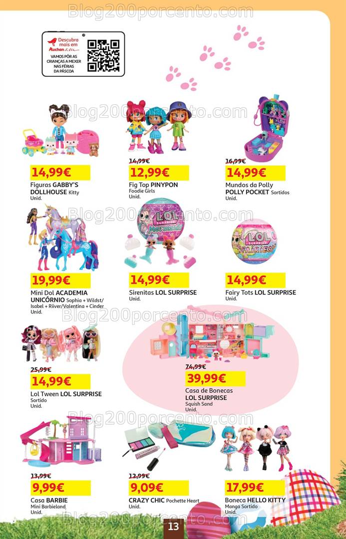 Antevisão Folheto AUCHAN Promoções de 11 a 20 abril